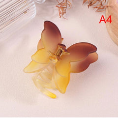 Butterfly Bloom – Dual Tone Claw Clip