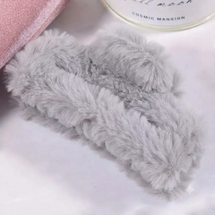 Square Fur Claw Clip