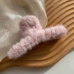 Slim Fur Claw Clip