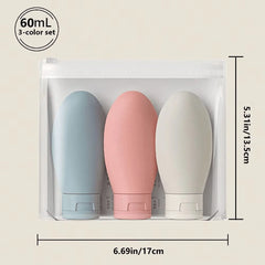 Silicon Travel Bottles