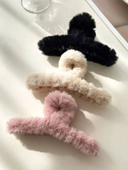 Slim Fur Claw Clip