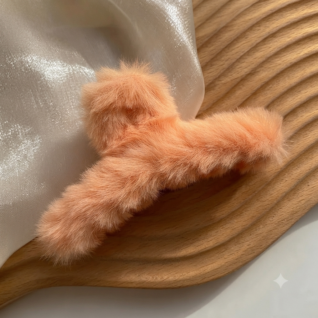 Slim Fur Claw Clip