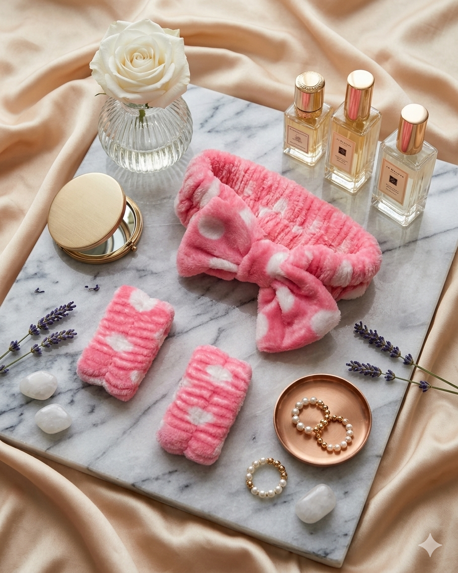 Blush Bliss Wrist Cuff Set