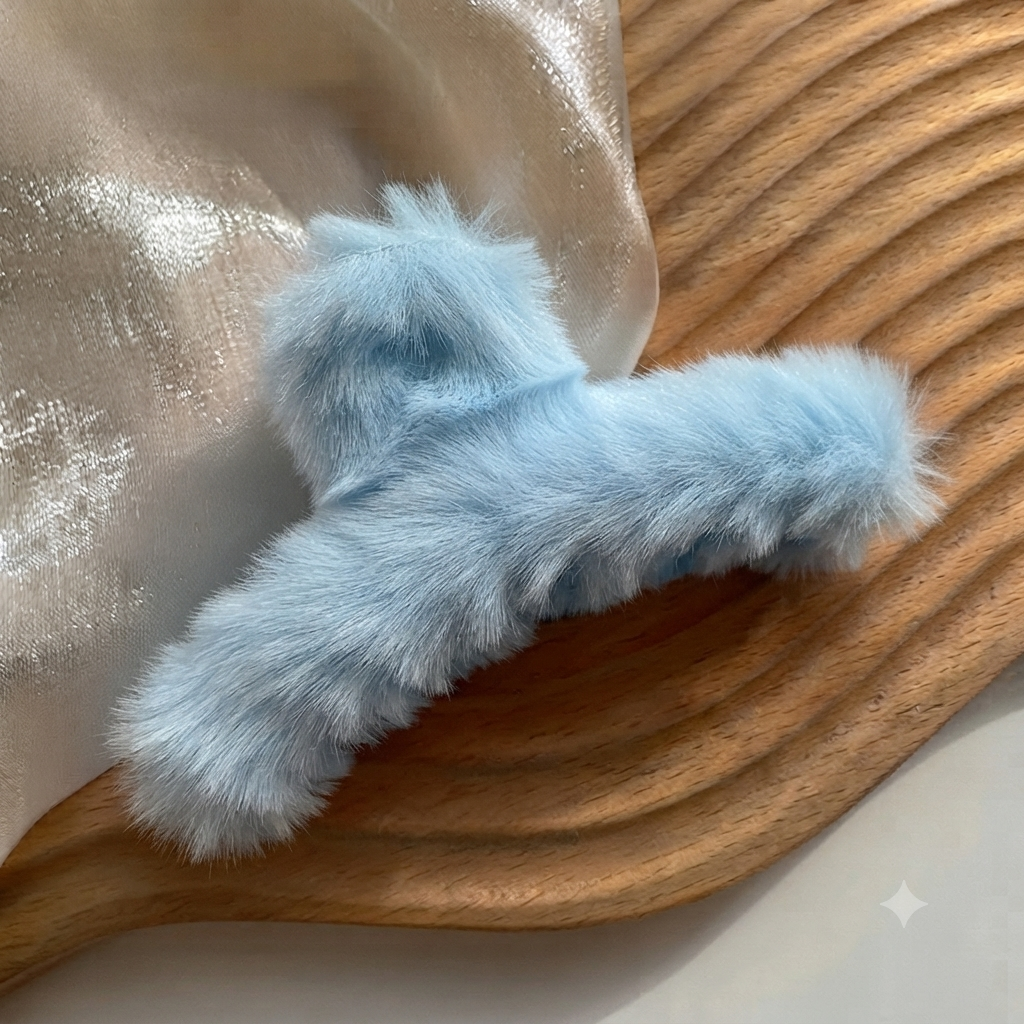 Slim Fur Claw Clip