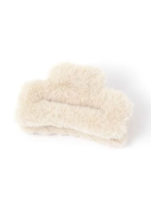 Square Fur Claw Clip